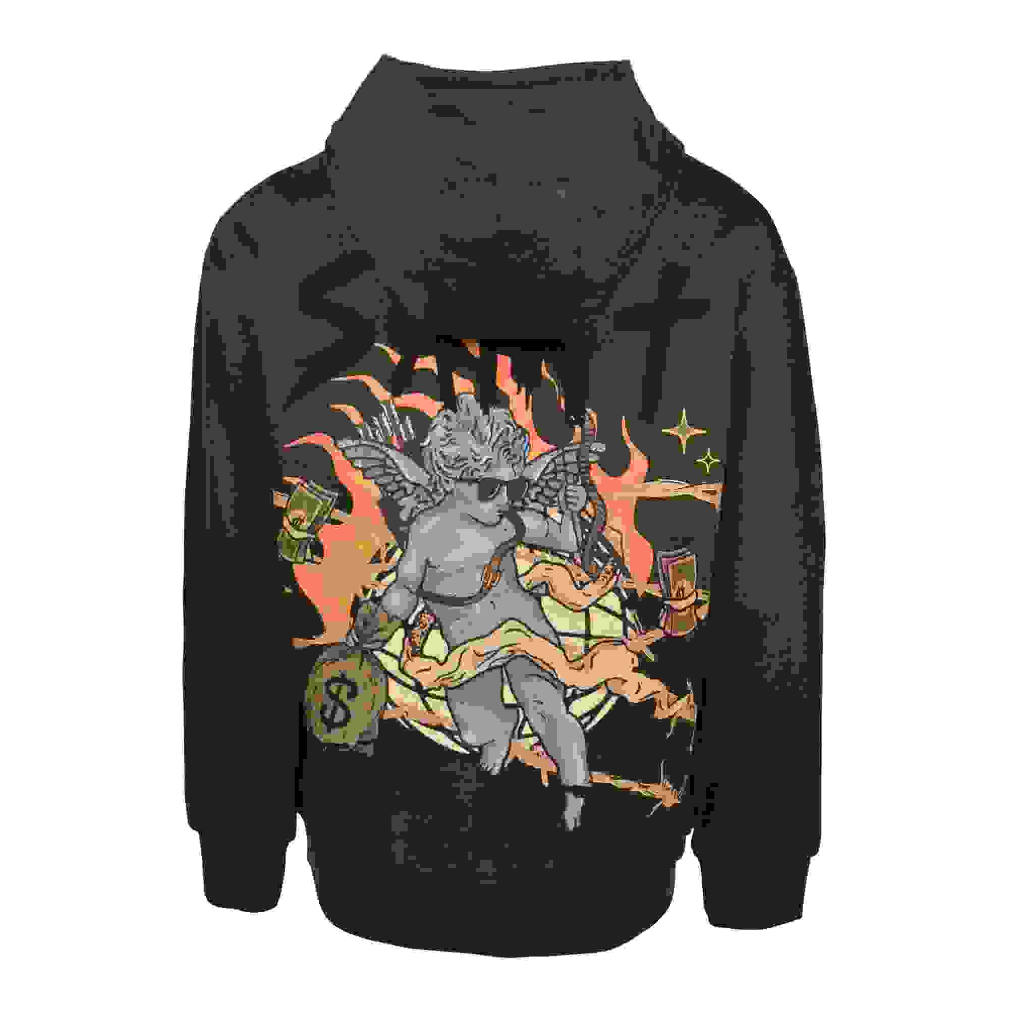 Reason Big Boys' Olive Hoodie